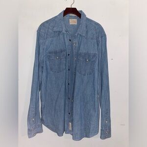 Lucky Brand Denim Button up (Used)